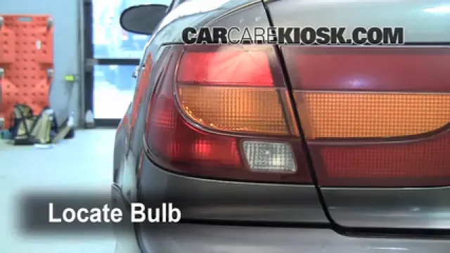 2000 Saturn SL 1.9L 4 Cyl. Lights Tail Light (replace bulb)